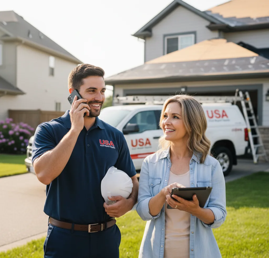USA Roof Repair Experts customer support in Waldport